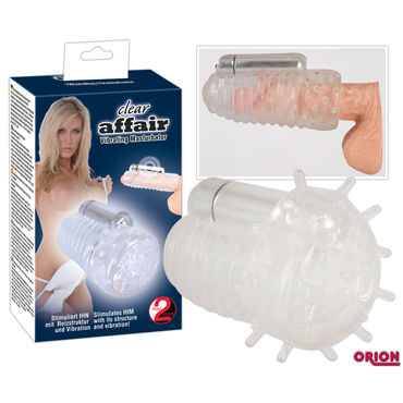 You2Toys Clear Affair, Мастурбатор-насадка с вибропулей You2Toys Clear Affair, Мастурбатор-насадка с вибропулей