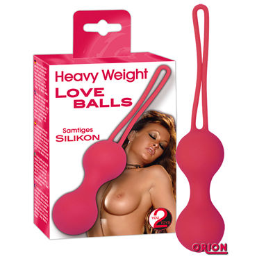 You2Toys Love Balls, красные, Утяжеленные вагинальные шарики со смещенным центром тяжести You2Toys Love Balls, красные, Утяжеленные вагинальные шарики со смещенным центром тяжести
