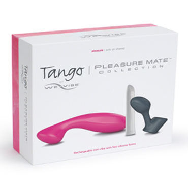 We-Vibe Tango Pleasure Mate Collection, Набор из мини-вибратора и двух насадок We-Vibe Tango Pleasure Mate Collection, Набор из мини-вибратора и двух насадок