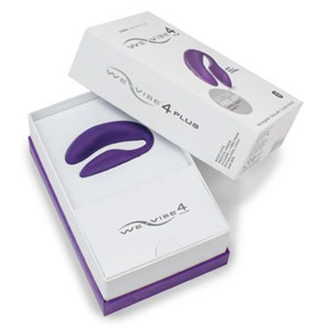 We-Vibe 4 Plus: App Only Model, фиолетовый - Вибратор для пар, управляемый приложением - купить в секс шопе We-Vibe 4 Plus: App Only Model, фиолетовый - Вибратор для пар, управляемый приложением - купить в секс шопе