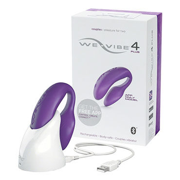 We-Vibe 4 Plus: App Only Model, фиолетовый - фото, отзывы We-Vibe 4 Plus: App Only Model, фиолетовый - фото, отзывы