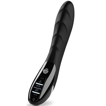 Mystim Sizzling Simon E-Stim Vibe Black Edition, Вибратор для электростимуляции в новом цвете Mystim Sizzling Simon E-Stim Vibe Black Edition, Вибратор для электростимуляции в новом цвете