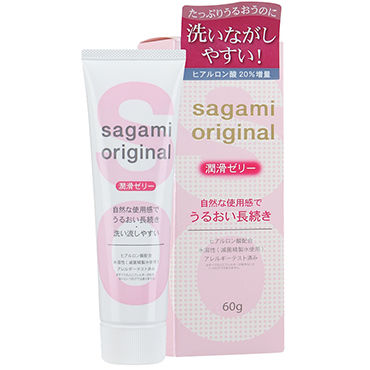 Sagami Original Gel, 60 г, Гель-смазка на водной основе Sagami Original Gel, 60 г, Гель-смазка на водной основе