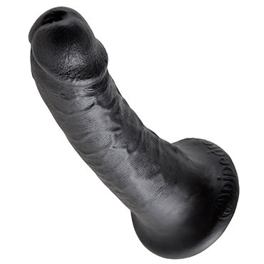 Pipedream King Cock 15 см, черный - Фаллоимитатор на присоске - купить в секс шопе Pipedream King Cock 15 см, черный - Фаллоимитатор на присоске - купить в секс шопе