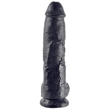 Pipedream King Cock With Balls 25 см, черный - фото, отзывы Pipedream King Cock With Balls 25 см, черный - фото, отзывы