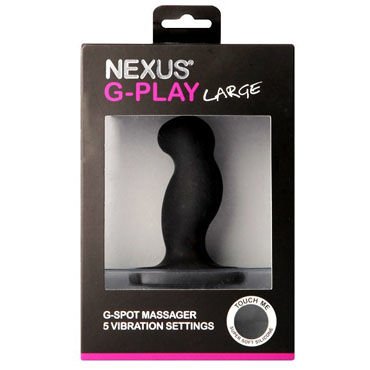 Nexus G-play Big, черный, Вибратор унисекс и другие товары Nexus с фото Nexus G-play Big, черный, Вибратор унисекс и другие товары Nexus с фото