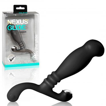 Nexus Glide, черный - Массажер простаты со стимулятором промежности - купить в секс шопе Nexus Glide, черный - Массажер простаты со стимулятором промежности - купить в секс шопе
