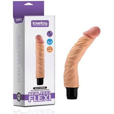 Lovetoy Real Feel Flexy, Гнущийся вибратор Lovetoy Real Feel Flexy, Гнущийся вибратор