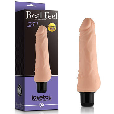 Lovetoy Real Feel №4, Вибратор реалистик Lovetoy Real Feel №4, Вибратор реалистик