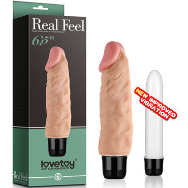 Lovetoy Real Feel №6, Вибратор реалистик Lovetoy Real Feel №6, Вибратор реалистик