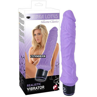 You2Toys Vibra Lotus, сиреневый, Вибратор реалистик You2Toys Vibra Lotus, сиреневый, Вибратор реалистик