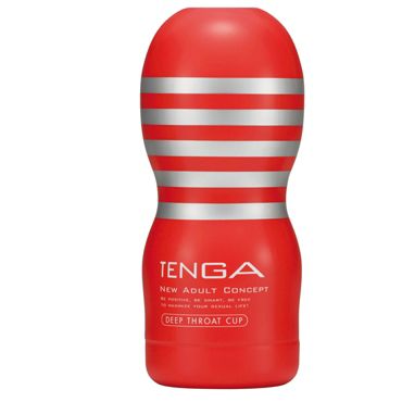 Tenga Deep Throat, Мастурбатор имитирующий оральный секс Tenga Deep Throat, Мастурбатор имитирующий оральный секс