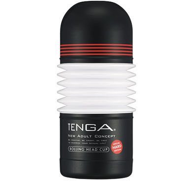 Tenga Rolling Head Hard, Плотный мастурбатор с подвижной головкой Tenga Rolling Head Hard, Плотный мастурбатор с подвижной головкой