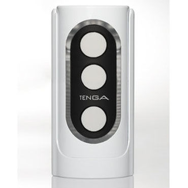 Tenga Flip Hole, черно-белый, Многоразовый мастурбатор с различными отсеками Tenga Flip Hole, черно-белый, Многоразовый мастурбатор с различными отсеками