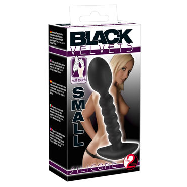 You2Toys Black Velvets Small - Анальный фаллоимитатор маленький - купить в секс шопе You2Toys Black Velvets Small - Анальный фаллоимитатор маленький - купить в секс шопе