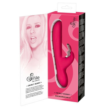 Smile Swirly Bunny, Вибратор с вращающейся головкой и другие товары Smile с фото Smile Swirly Bunny, Вибратор с вращающейся головкой и другие товары Smile с фото