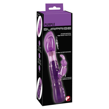 You2Toys Purple Surprise - Вибратор многофункциональный - купить в секс шопе You2Toys Purple Surprise - Вибратор многофункциональный - купить в секс шопе
