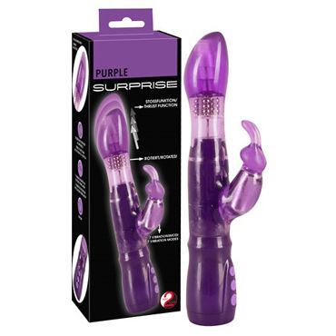 You2Toys Purple Surprise, Вибратор многофункциональный You2Toys Purple Surprise, Вибратор многофункциональный