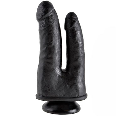 Pipedream King Cock Double Penetrator, черный - фото, отзывы Pipedream King Cock Double Penetrator, черный - фото, отзывы