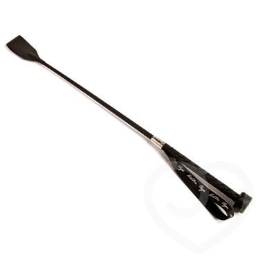 Bettie Page Teaserama Leather Riding Crop, черный, Хлыст ездовой Bettie Page Teaserama Leather Riding Crop, черный, Хлыст ездовой