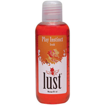 Lust Play Instinct, 150мл, Массажное масло с освежающим ароматом Lust Play Instinct, 150мл, Массажное масло с освежающим ароматом
