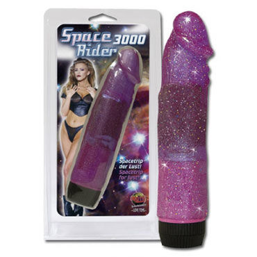 You2Toys Space Rider, Вибратор с яркими блестками You2Toys Space Rider, Вибратор с яркими блестками