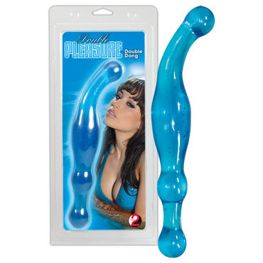 You2Toys Double Dong, синий, Двойной фаллоимитатор You2Toys Double Dong, синий, Двойной фаллоимитатор