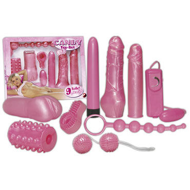You2Toys Candy Toy-Set, Набор из 9 секс-игрушек You2Toys Candy Toy-Set, Набор из 9 секс-игрушек