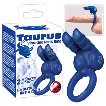 You2Toys Taurus Penisring, синее, Эрекционное кольцо You2Toys Taurus Penisring, синее, Эрекционное кольцо