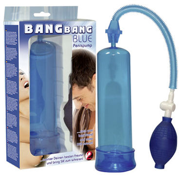 You2Toys Bang Bang Blue помпа, С ручным насосом You2Toys Bang Bang Blue помпа, С ручным насосом