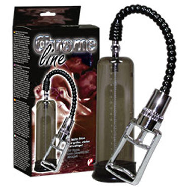 You2Toys Chrome Line помпа, С клапаном для сохранения давления You2Toys Chrome Line помпа, С клапаном для сохранения давления