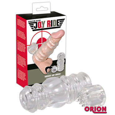 You2Toys Crystal Glider, Виброкольцо с клиторным стимулятором You2Toys Crystal Glider, Виброкольцо с клиторным стимулятором