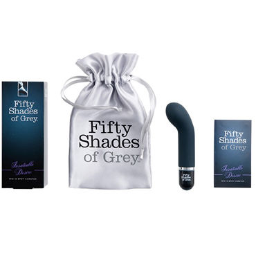 Fifty Shades of Grey Insatiable Desire - Вибратор точки G из коллекции ''50 оттенков серого'' - купить в секс шопе Fifty Shades of Grey Insatiable Desire - Вибратор точки G из коллекции ''50 оттенков серого'' - купить в секс шопе