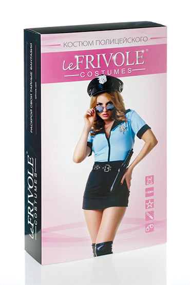 Le Frivole Грязный коп - Невероятно эротичный костюм - купить в секс шопе Le Frivole Грязный коп - Невероятно эротичный костюм - купить в секс шопе