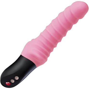 Fun Factory Stronic Drei, розовый - Перезаряжаемый пульсатор со стимуляцией клитора и точки G - купить в секс шопе Fun Factory Stronic Drei, розовый - Перезаряжаемый пульсатор со стимуляцией клитора и точки G - купить в секс шопе