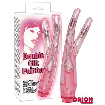Double Clit розовый, Вибратор с двумя кончиками Double Clit розовый, Вибратор с двумя кончиками