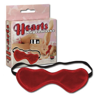 Hearts красный, Маска на глаза Hearts красный, Маска на глаза