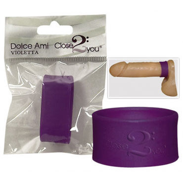 Close2you Doce Ami фиолетовое, Классическое эрекционное кольцо Close2you Doce Ami фиолетовое, Классическое эрекционное кольцо