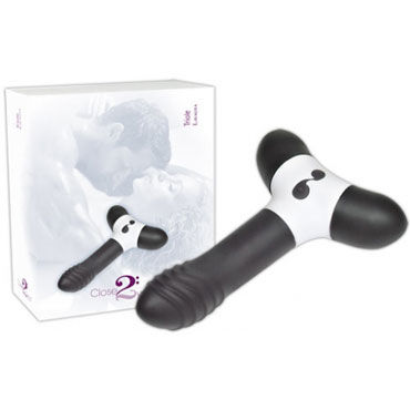 Close2you Triole черный, Вибратор с двумя моторчиками Close2you Triole черный, Вибратор с двумя моторчиками