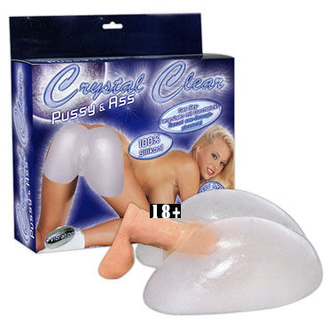 Crystal Pussy & Ass мастурбатор, Вагина и анус Crystal Pussy & Ass мастурбатор, Вагина и анус