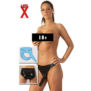 Latex Briefs With Dildo, Трусики с фаллоимитатором Latex Briefs With Dildo, Трусики с фаллоимитатором