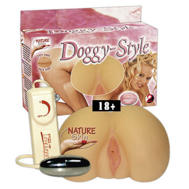 Nature Skin Doggy Style мастурбатор, Вагина и анус Nature Skin Doggy Style мастурбатор, Вагина и анус