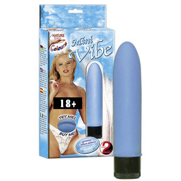 Nature Skin Mini Vibe голубой, Компактный вибромассажер Nature Skin Mini Vibe голубой, Компактный вибромассажер