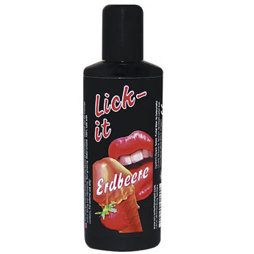 Lick-It Erdbeere, 50 мл, Для орального секса, земляника Lick-It Erdbeere, 50 мл, Для орального секса, земляника