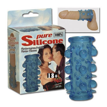 Pure Silicone №2 насадка, С шариками и шипиками Pure Silicone №2 насадка, С шариками и шипиками