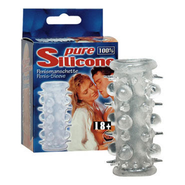 Pure Silicone №1 насадка, С шариками Pure Silicone №1 насадка, С шариками