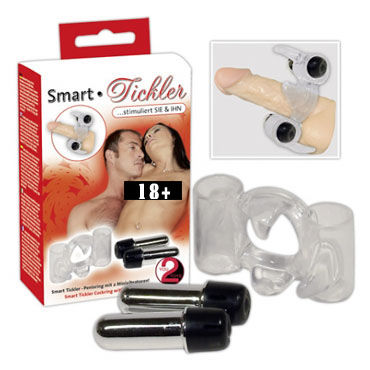 Smart Tickler, Насадка на пенис с вибрацией Smart Tickler, Насадка на пенис с вибрацией