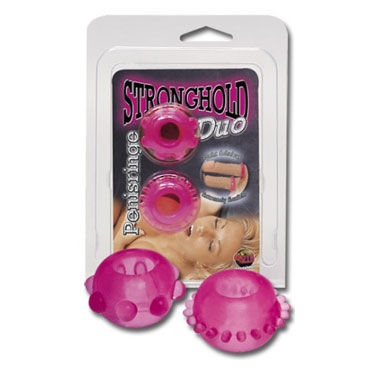 Tickler Rings, розовые, Комплект из 2 эрекционных колец Tickler Rings, розовые, Комплект из 2 эрекционных колец