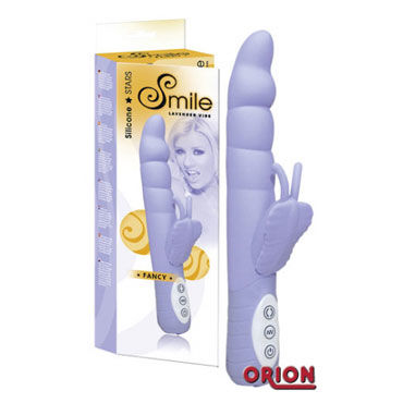 Smile Fancy Lavender вибратор, Со стимуляцией клитора Smile Fancy Lavender вибратор, Со стимуляцией клитора