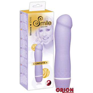 Smile Mini Silicone Vibe 2, Мини вибратор с рельефной головкой Smile Mini Silicone Vibe 2, Мини вибратор с рельефной головкой